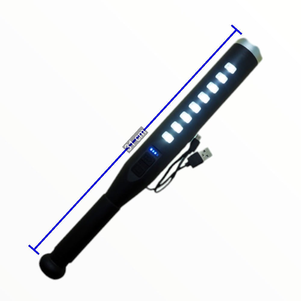 Linterna con forma de bat de béisbol, 9 LED y 4 pasos 808-390-3 - foto 3