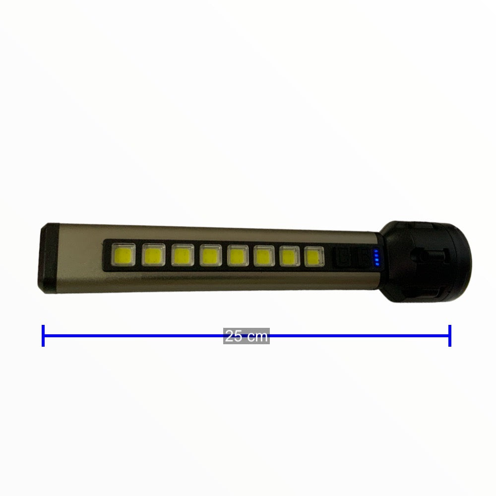 Linterna de mano LED con 4 modos e indicador de carga 391-3 - foto 2