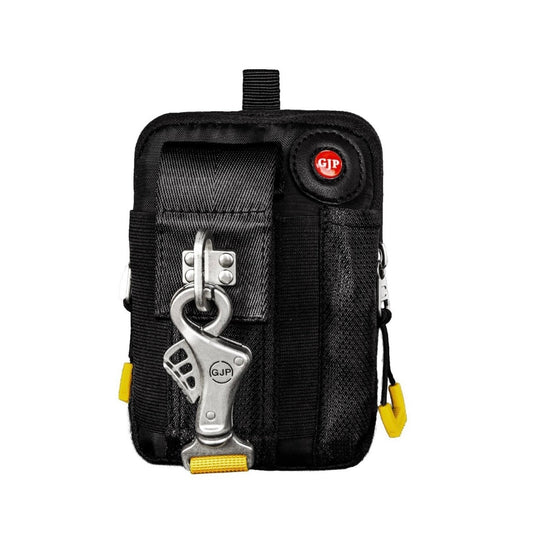 Bolso táctico de cintura con porta celular de hasta 6 pulgadas