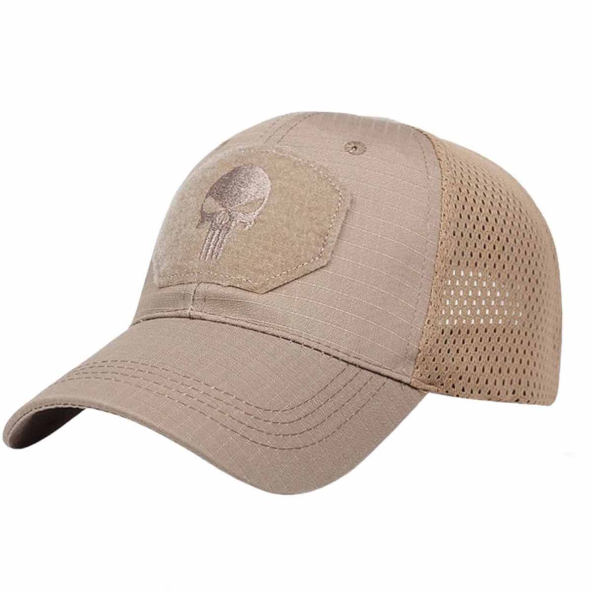 Gorra Punisher con malla y cierre de contactel, modelo GTM - foto 4
