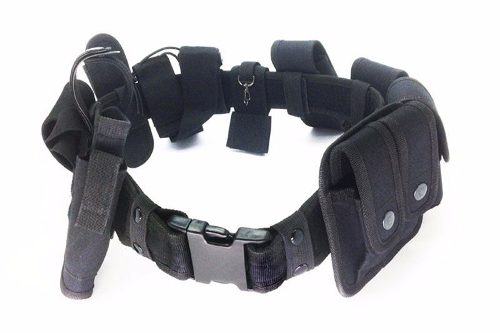 Cinturón táctico tipo fornitura con ajuste de velcro - foto 2