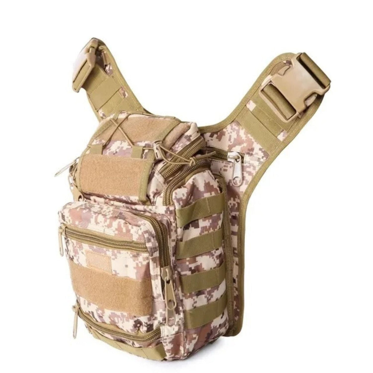 Mochila táctica tipo pechera y cangurera de 9 litros JYB018 - foto 5
