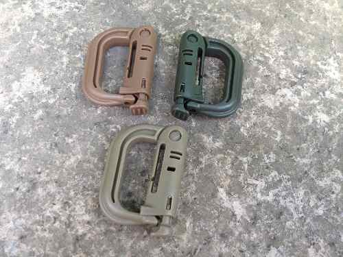 Mosquetón táctico de PVC para sistema Molle, 11.5 g - foto 2