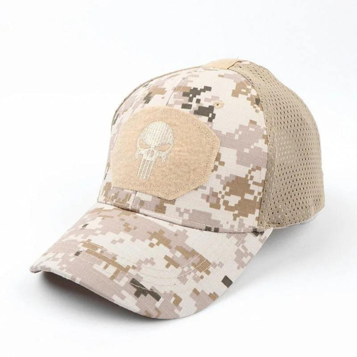 Gorra Punisher con malla y cierre de contactel, modelo GTM - foto 6