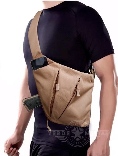 Mochila pechera slim cruzada para llevar tus cosas cerca del cuerpo - foto 2