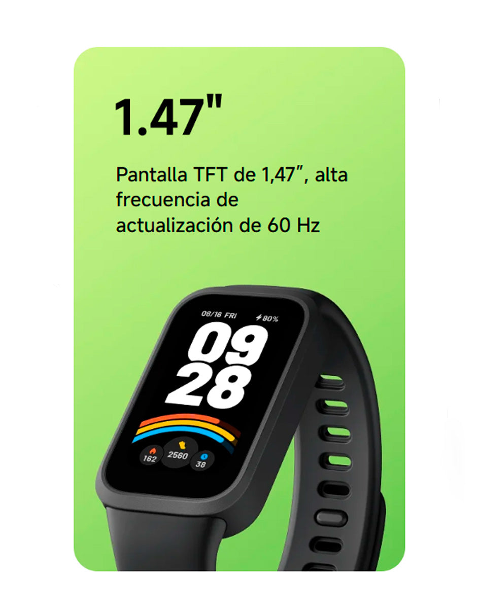 Petukita Box Smart Band 9 Active Black – Tecnología, Estilo y Rendimiento en tu Muñeca