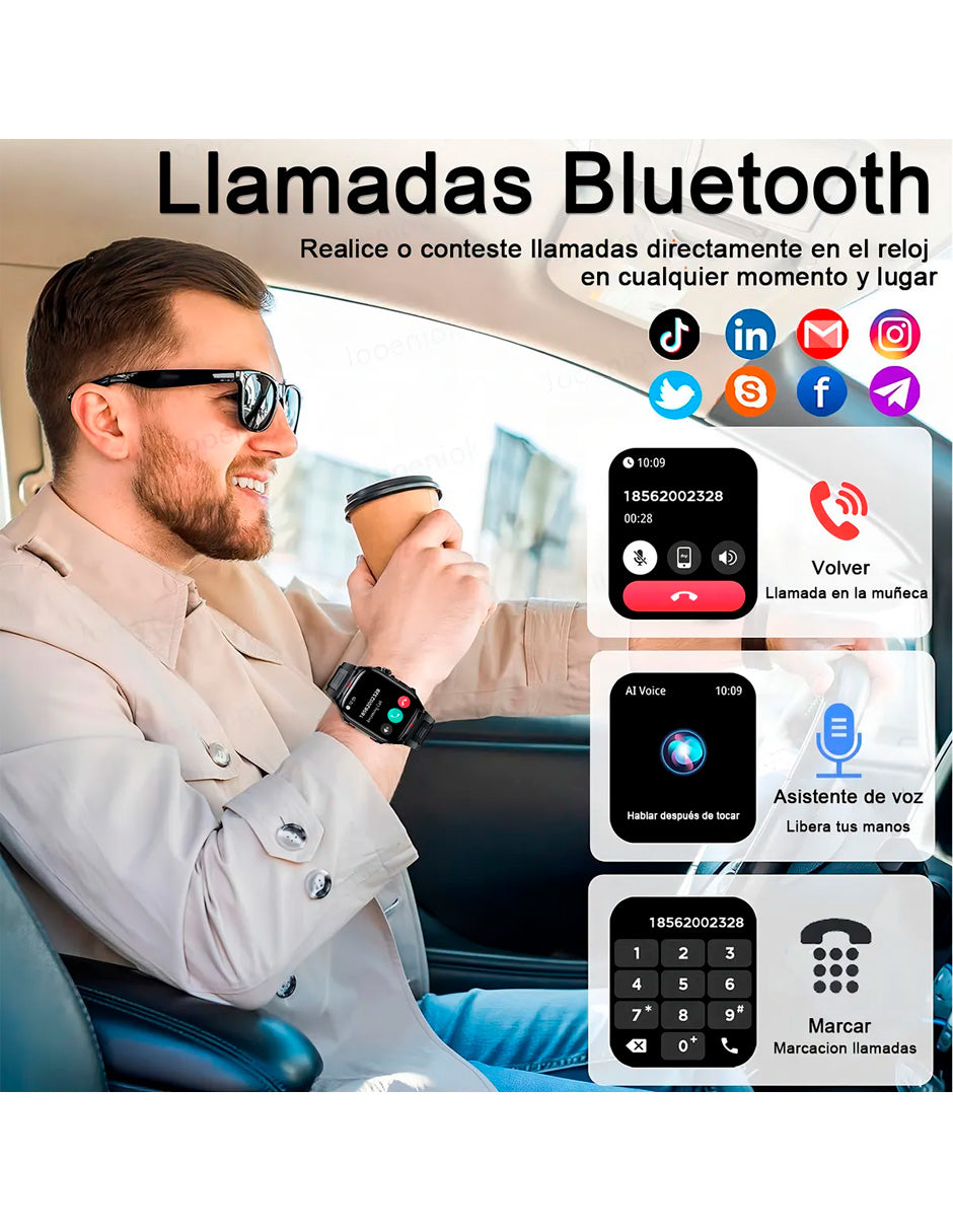 Petukita Box Tactical Smartwatch CB-ZL99 – Potencia, Estilo y Resistencia en tu Muñeca