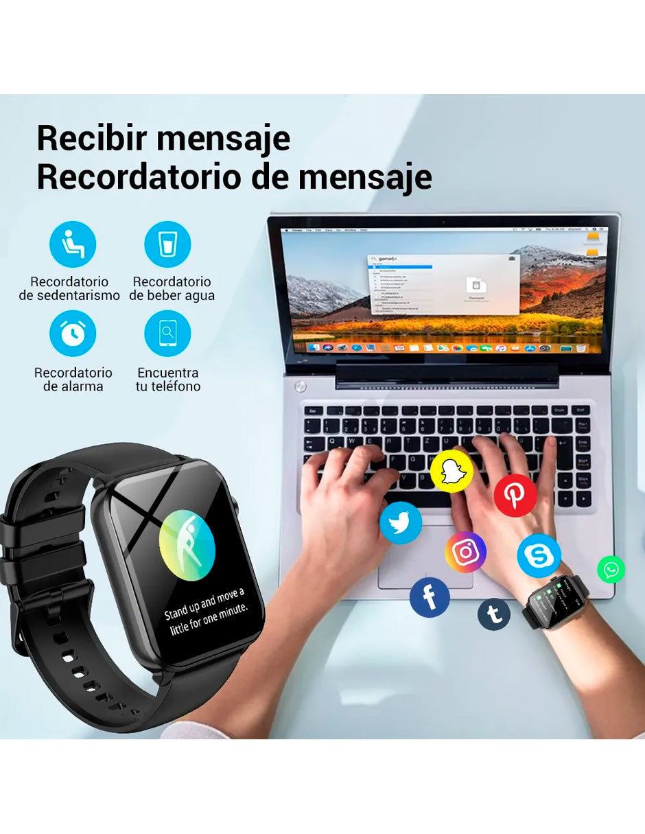 Petukita Box Bright Smartwatch R30 Max – Conexión, Estilo y Luz en tu Muñeca