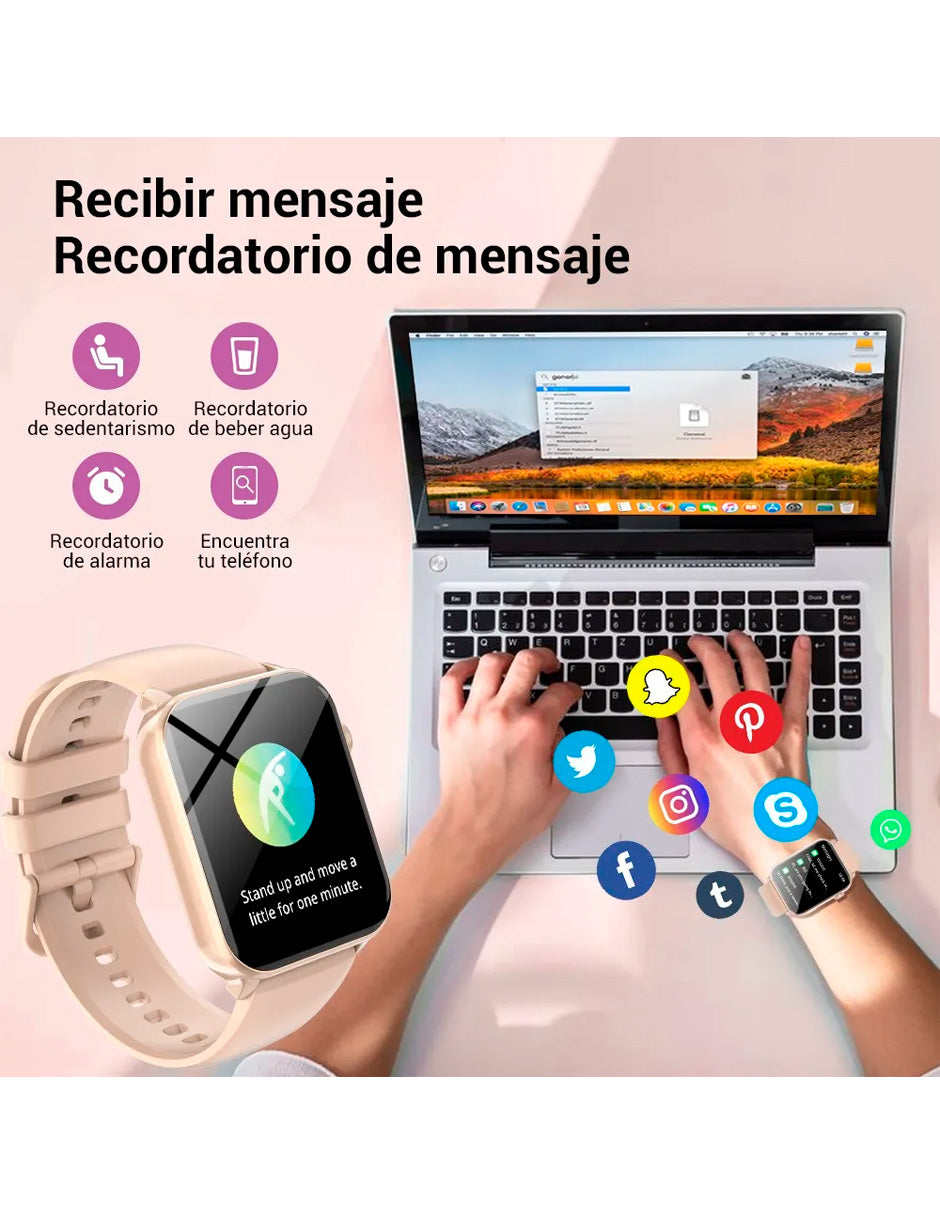 Petukita Box Bright Smartwatch R30 Max – Conexión, Estilo y Luz en tu Muñeca