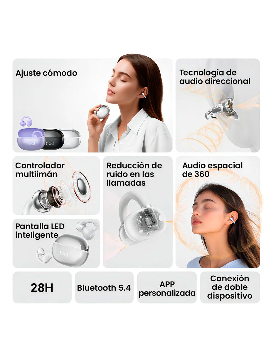 Petukita Box Airfree OW03 – Libertad Inalámbrica con Audio Espacial 360° y Estilo Premium