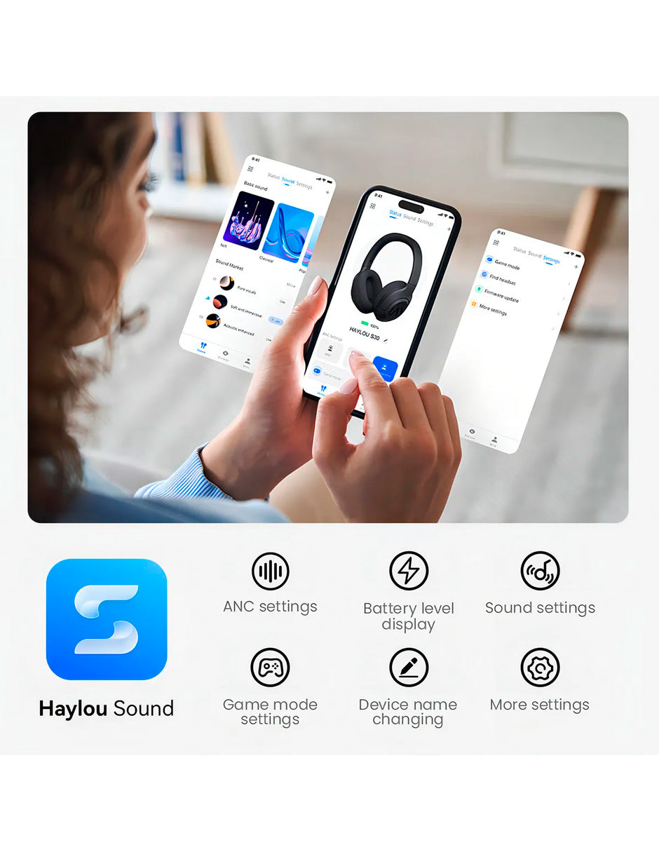 Petukita Box S30 Pro ANC – Sonido Gamer Inmersivo con Cancelación de Ruido Negro