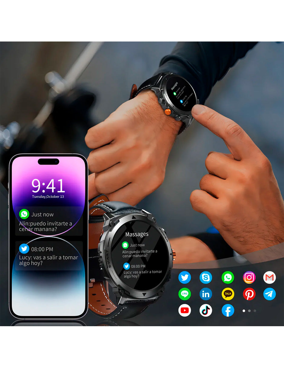 Petukita Box Smartwatch T53 – Tecnología AMOLED, Llamadas Bluetooth y Salud Inteligente