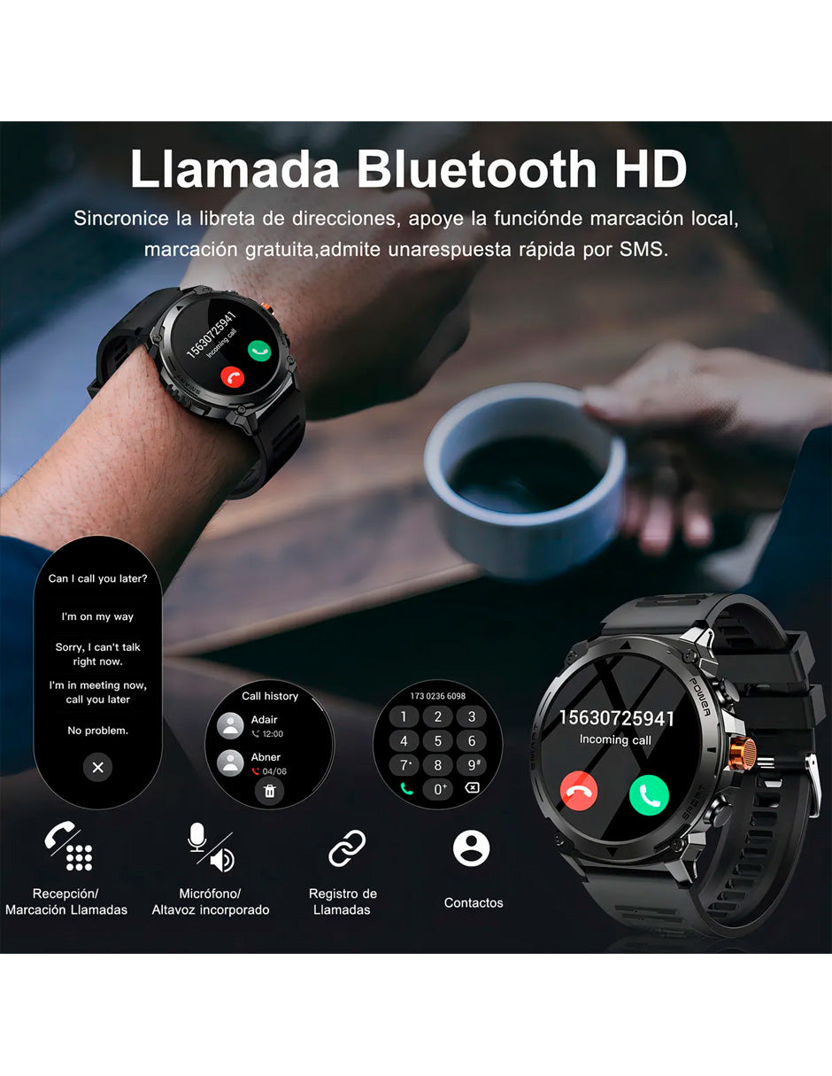 Petukita Box Smartwatch T53 – Tecnología AMOLED, Llamadas Bluetooth y Salud Inteligente