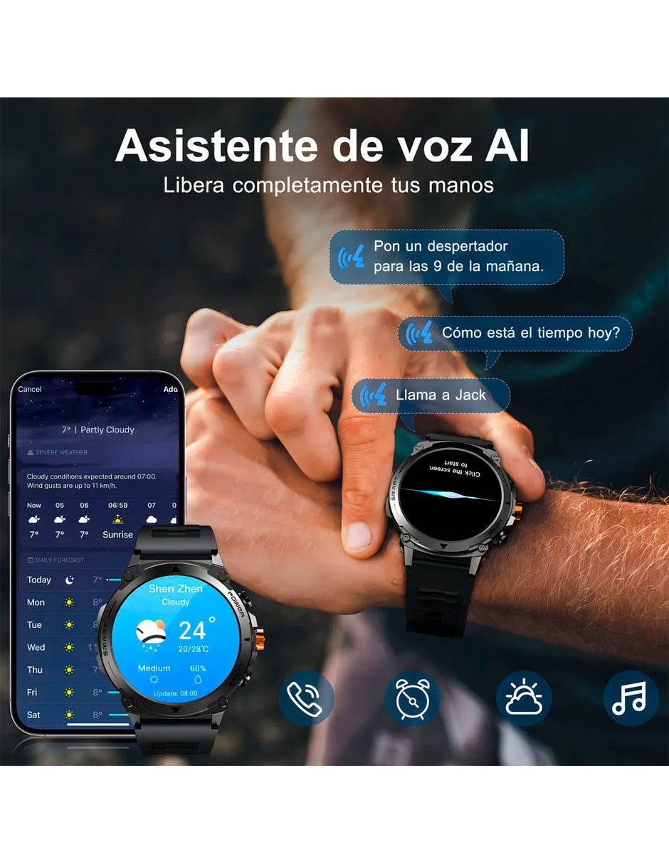 Petukita Box Smartwatch T53 – Tecnología AMOLED, Llamadas Bluetooth y Salud Inteligente