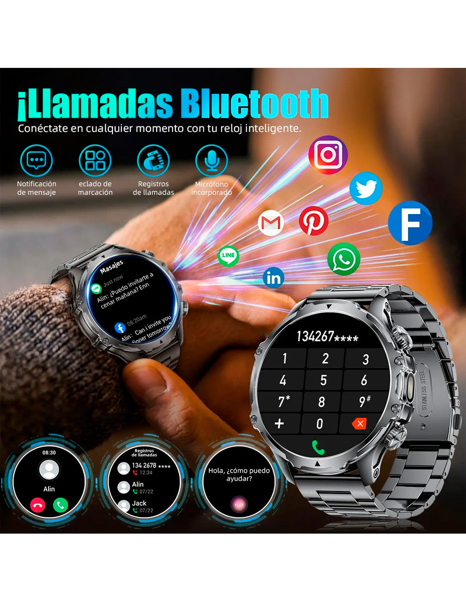 Petukita Box Smartwatch FV15 Potencia, Estilo y Conectividad