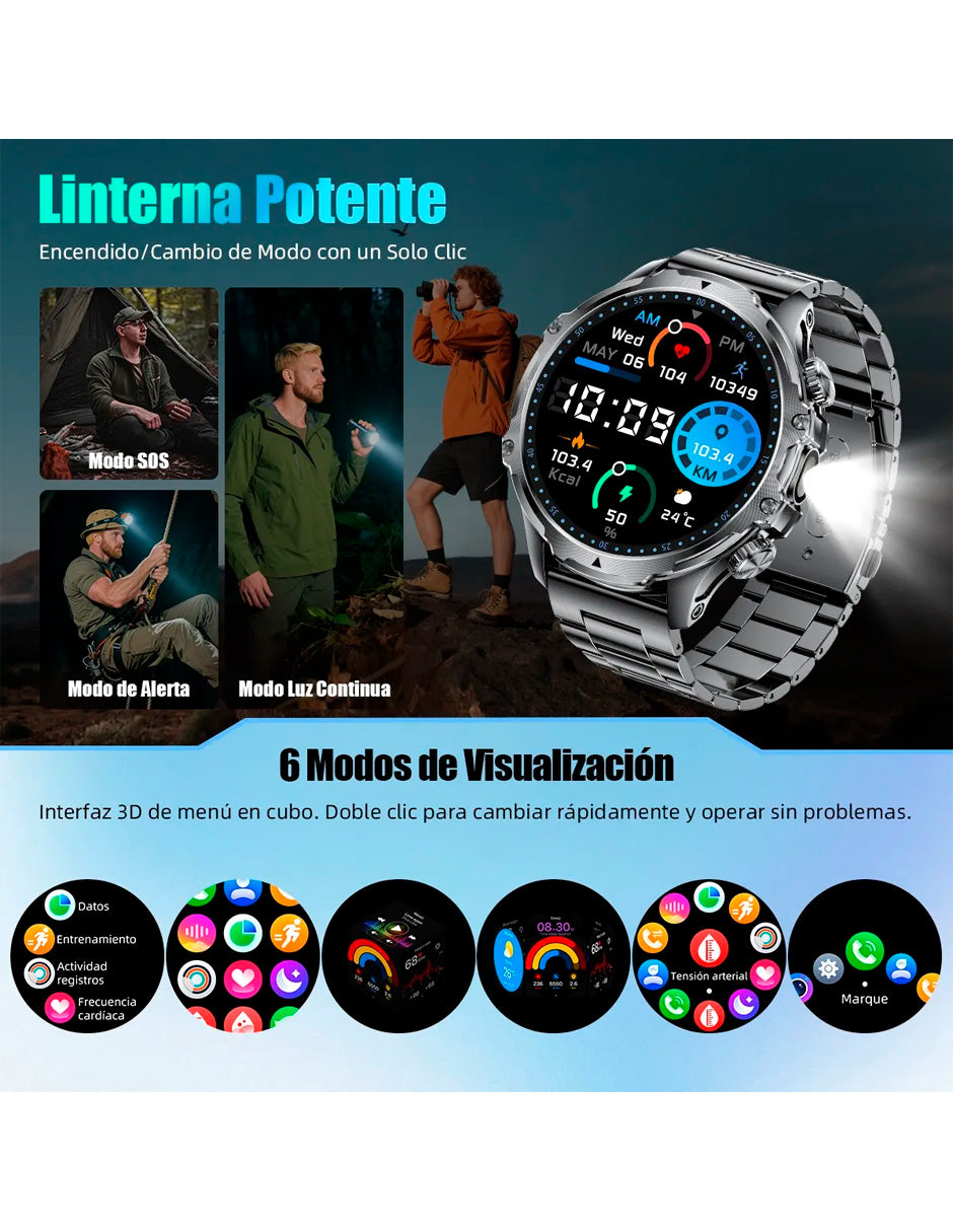 Petukita Box Smartwatch FV15 Potencia, Estilo y Conectividad