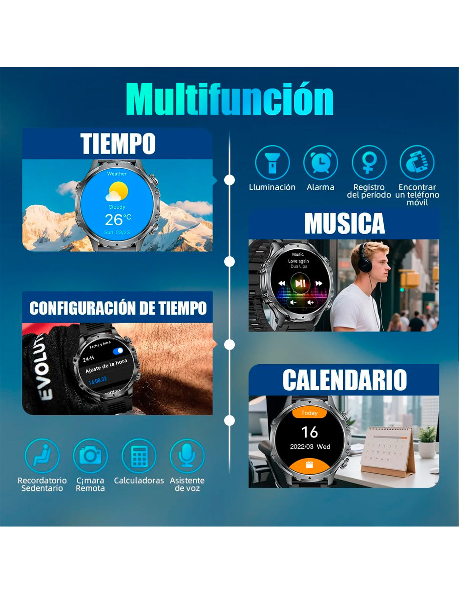 Petukita Box Smartwatch FV15 Potencia, Estilo y Conectividad