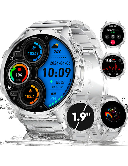 Petukita Box Smartwatch FV15 Potencia, Estilo y Conectividad WHITE