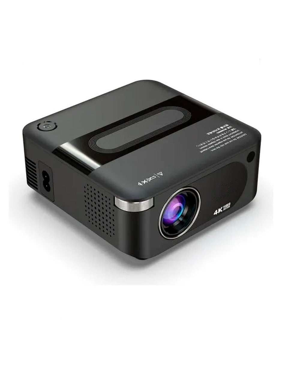 Petukita Box Proyector X6 4K con Android con WiFi y Sonido HiFi Negro