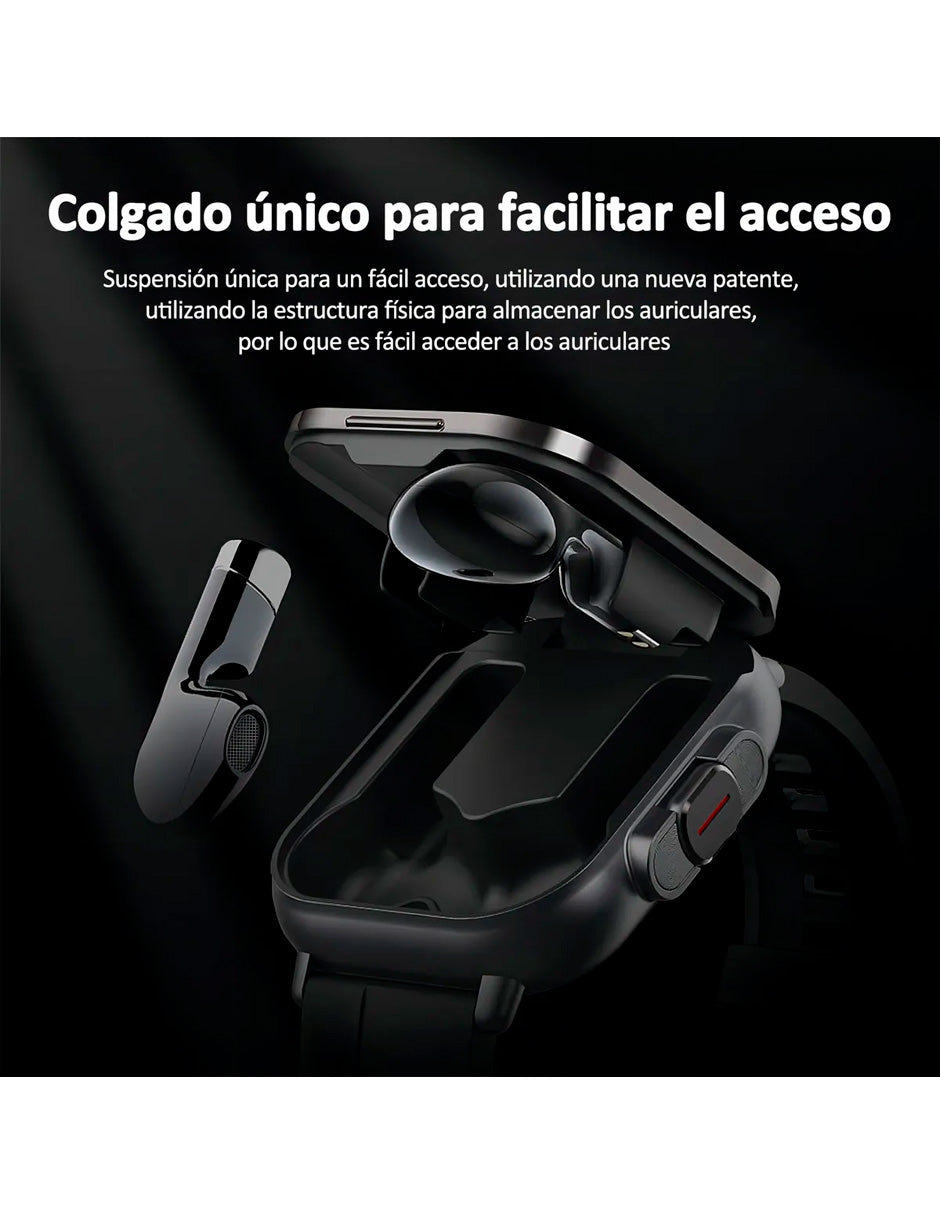 Petukita Box Smartwatch D8 con Audífonos – Innovación 2 en 1: Estilo, Deporte y Conectividad