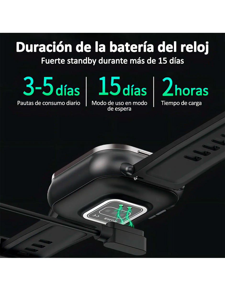 Petukita Box Smartwatch D8 con Audífonos – Innovación 2 en 1: Estilo, Deporte y Conectividad