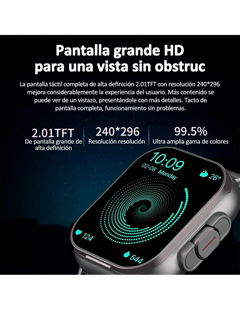 Petukita Box Smartwatch D8 con Audífonos – Innovación 2 en 1: Estilo, Deporte y Conectividad