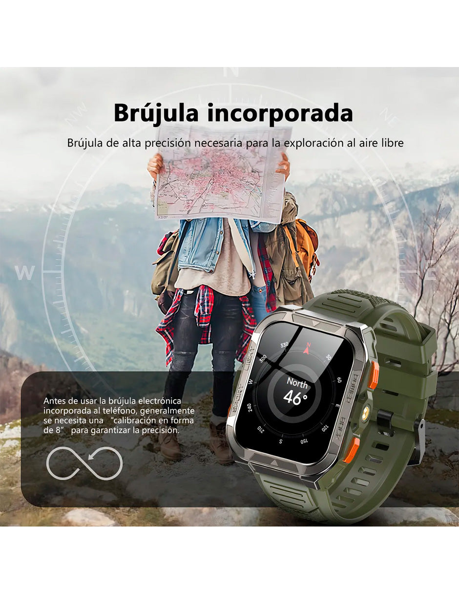 Smartwatch Petukita Box Blackview W80 Pro – Potencia Militar