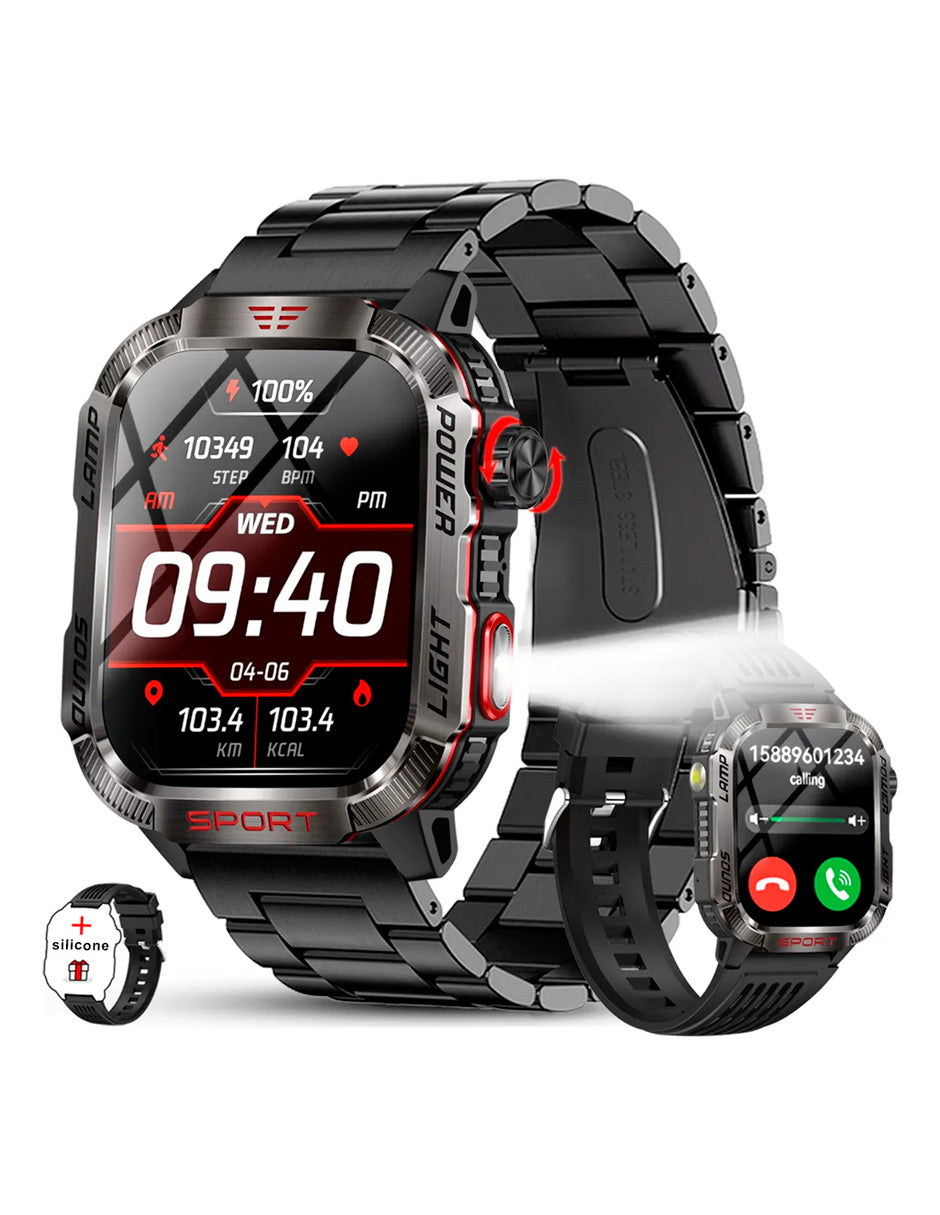 Smartwatch Petukita Box JKT29 Militar Deportivo