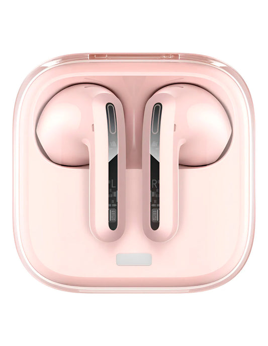 Audífonos Petukita Box Buds 6 Active – Sonido Potente y Libertad Total Rosa