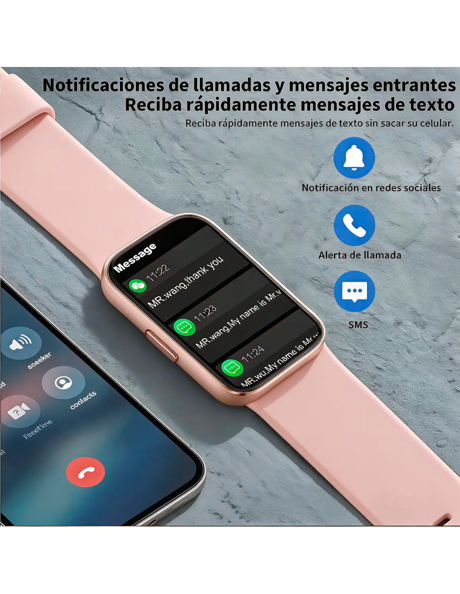 Smartwatch Petukita Box Active Life VPB1 Rosa