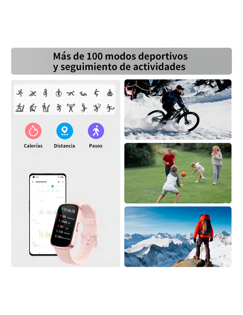 Smartwatch Petukita Box Active Life VPB1 Rosa