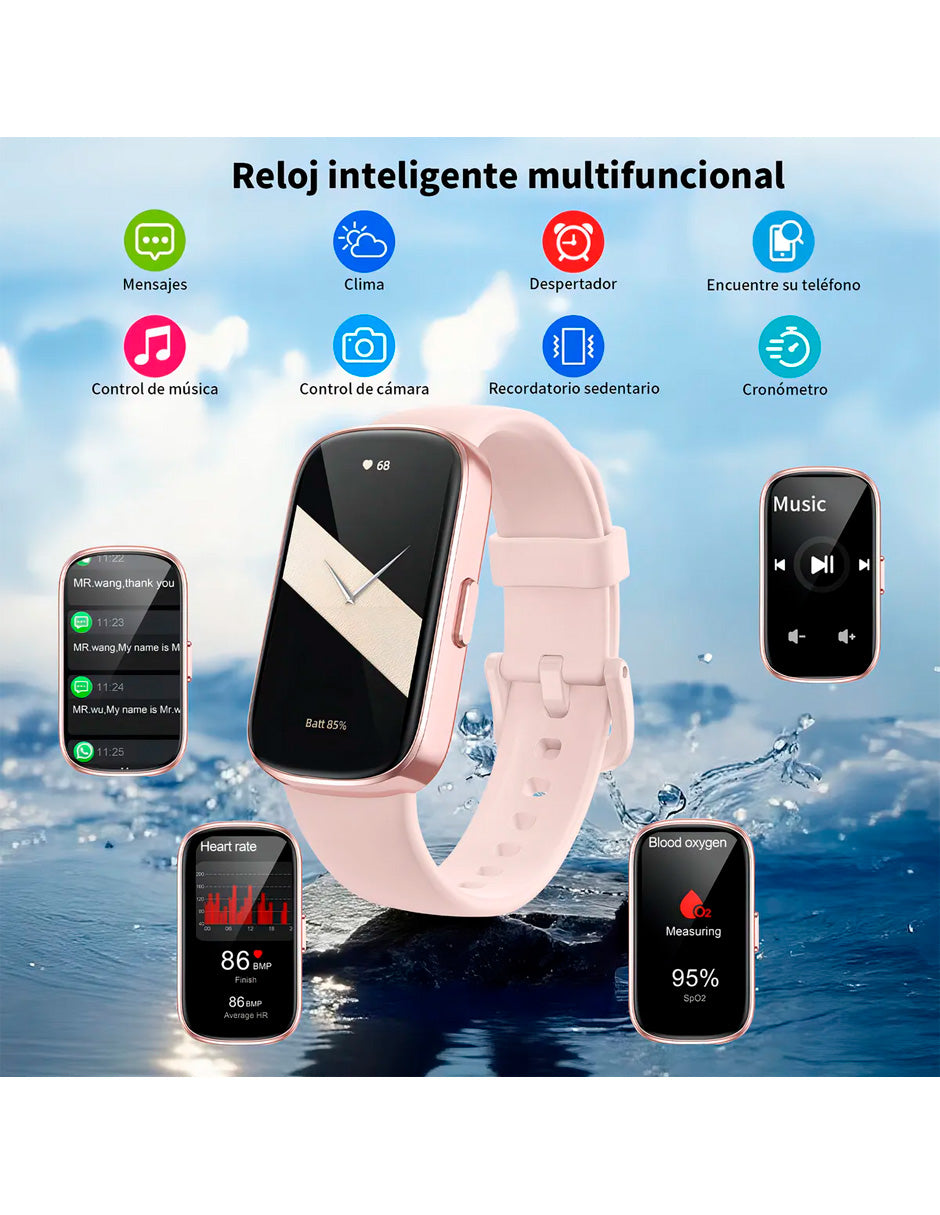 Smartwatch Petukita Box Active Life VPB1 Rosa