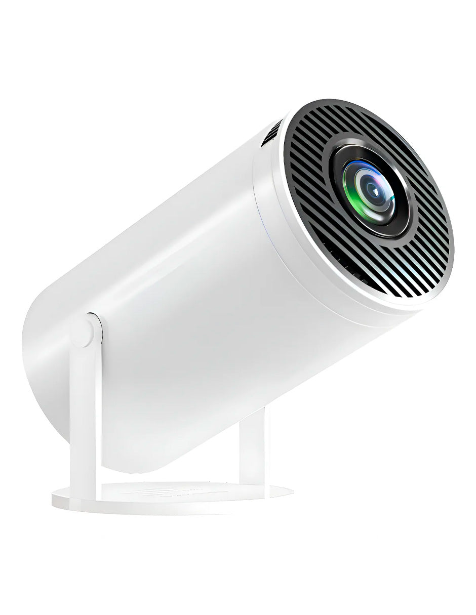 Mini Proyector Profesional Portátil Petukita Box Y300 4K Android Blanco