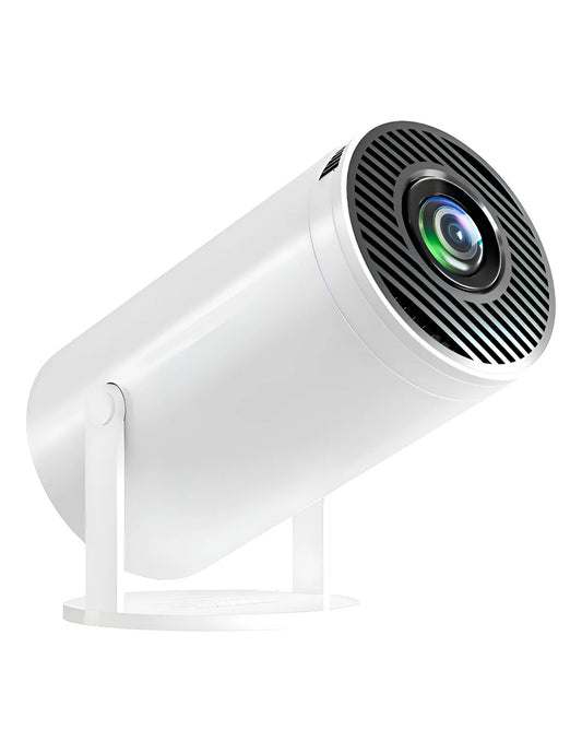 Mini Proyector Profesional Portátil Petukita Box Y300 4K Android Blanco