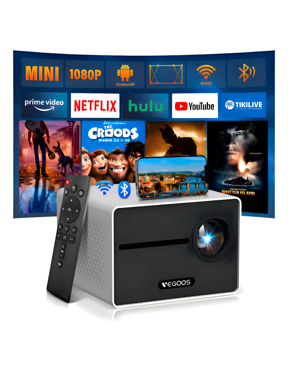Mini Proyector Portátil Inteligente Petukita Box YG291 1080p