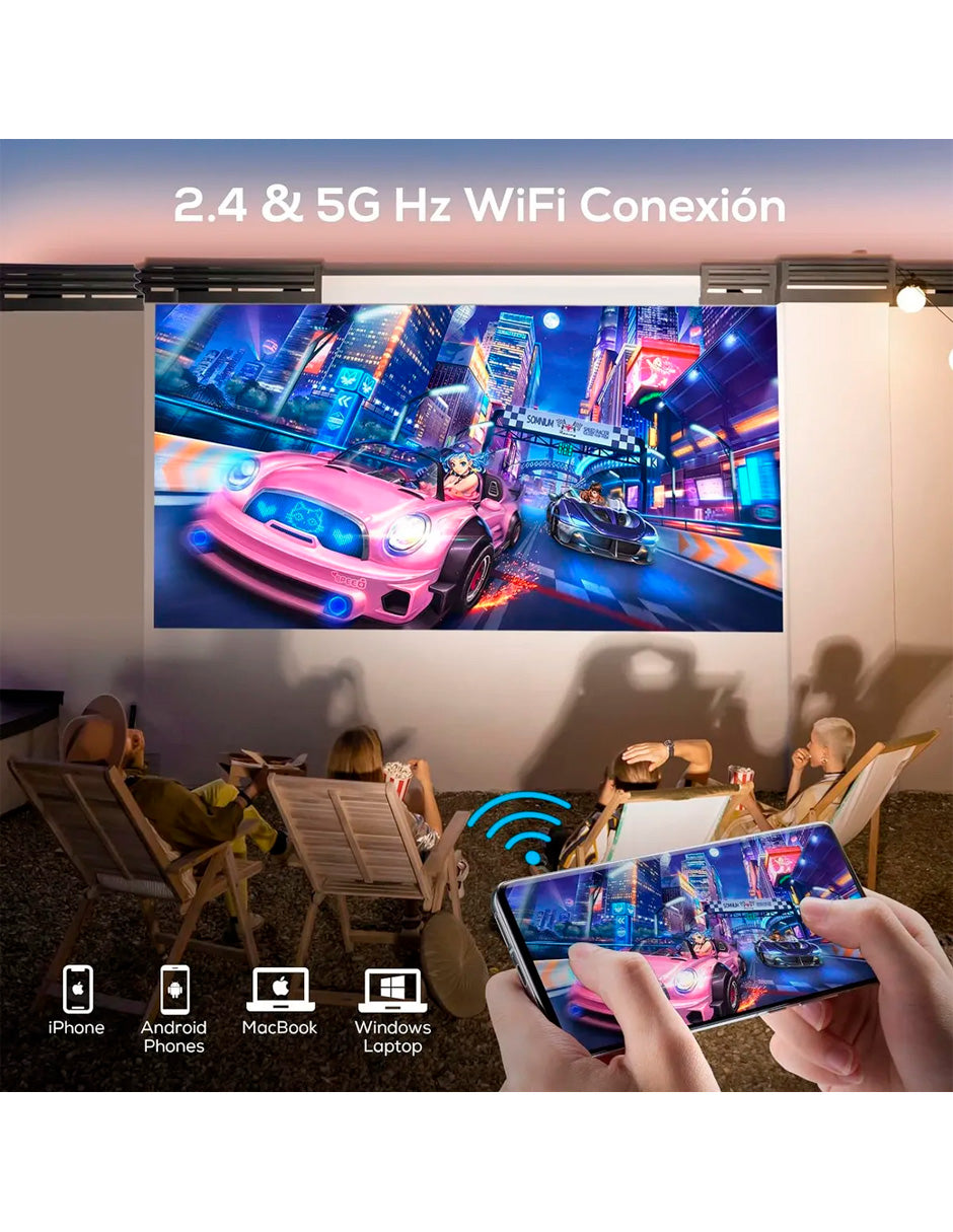 Petukita Box Proyector IPL310 5G WiFi – Potencia 15000LM