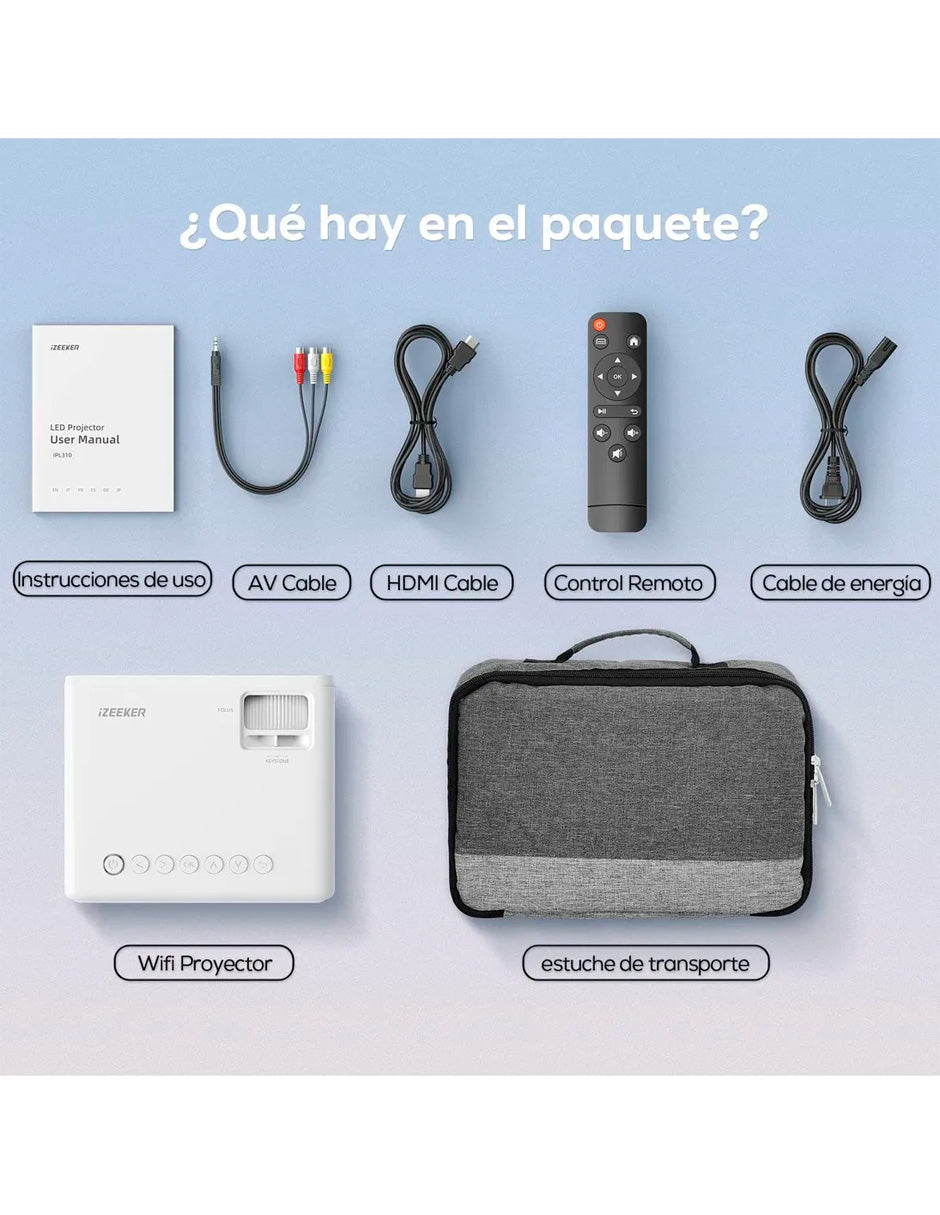 Petukita Box Proyector IPL310 5G WiFi – Potencia 15000LM