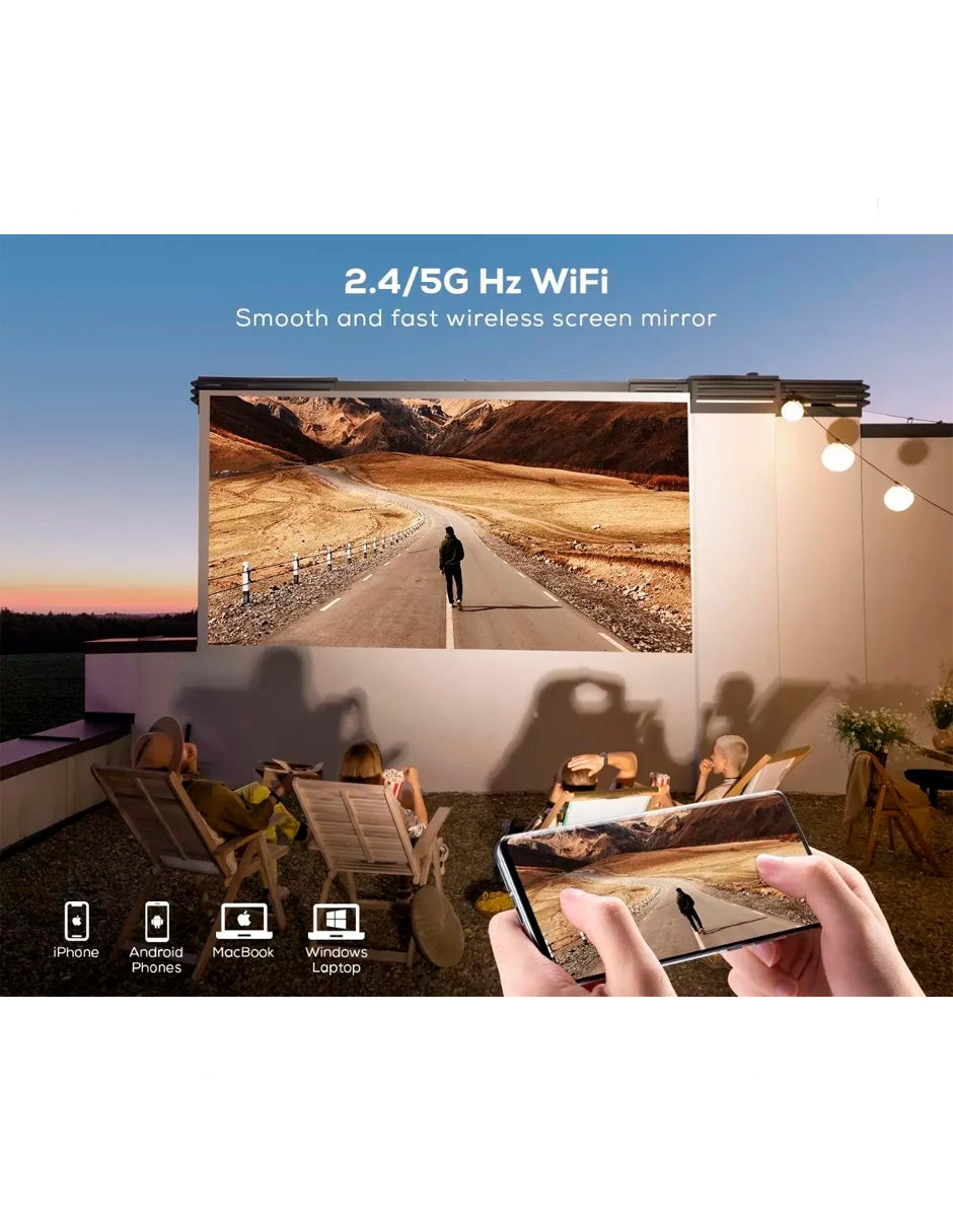 Petukita Box Proyector IPL310 5G WiFi – Potencia 15000LM