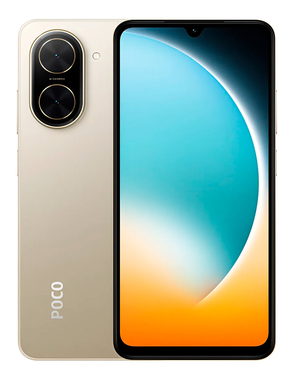Xiaomi Poco C71 Dual SIM 128 GB + 4 GB RAM Color Dorado