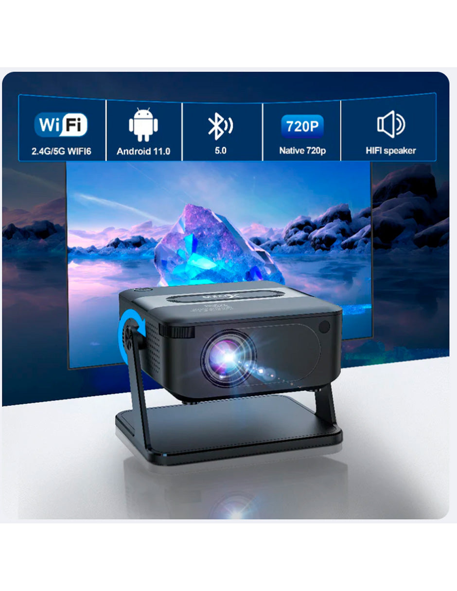 Proyector Petukita Box HA109 4K Android 14000lm