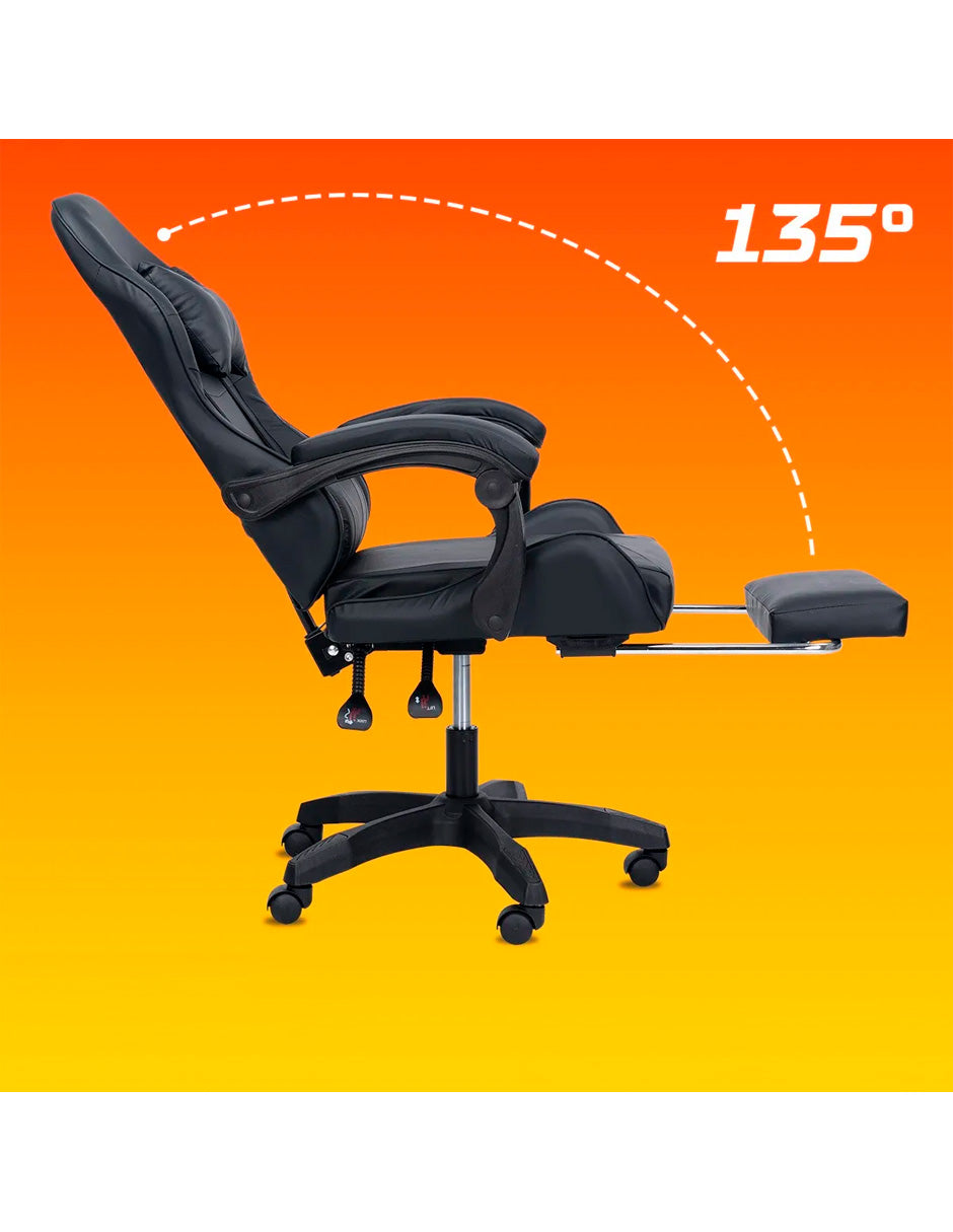 Silla Gamer Petukita Box – Edición Pro Técnica color Negro