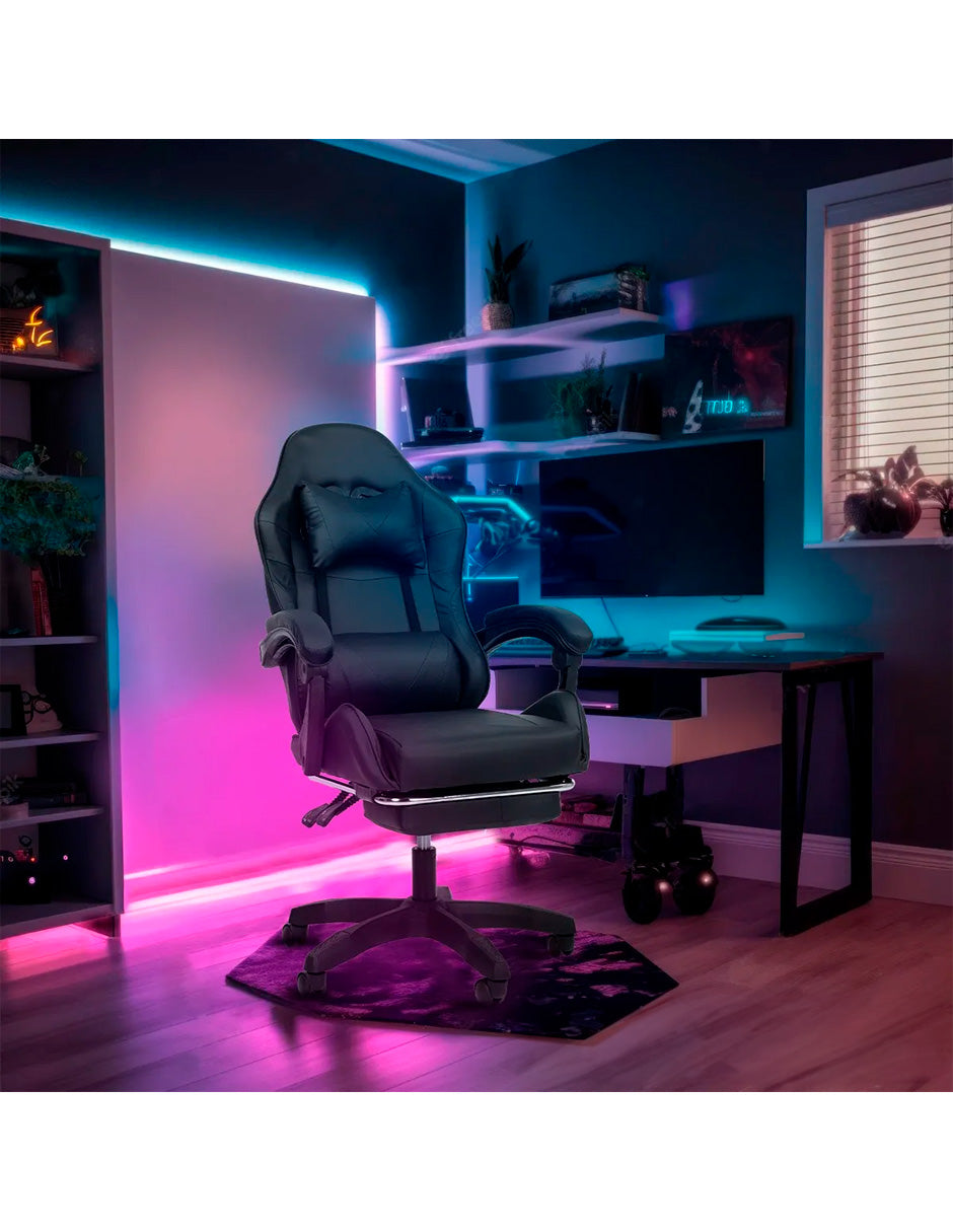 Silla Gamer Petukita Box – Edición Pro Técnica color Negro