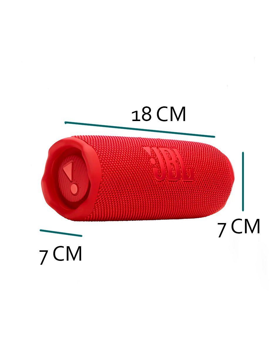 JBL Flip 7 – Potencia Portátil Sin Límites Rojo