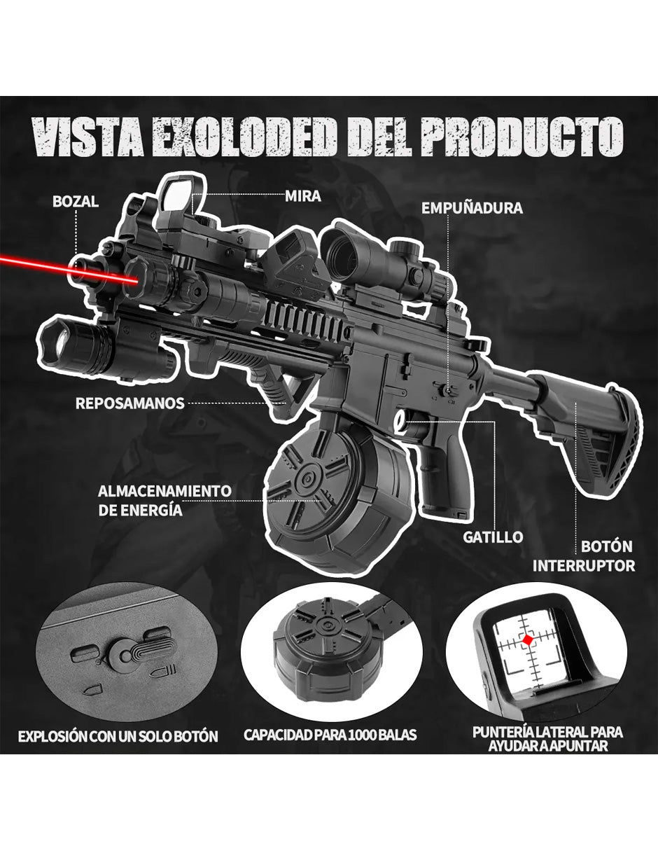 Petukita Box – Lanzadora Hidrogel M416