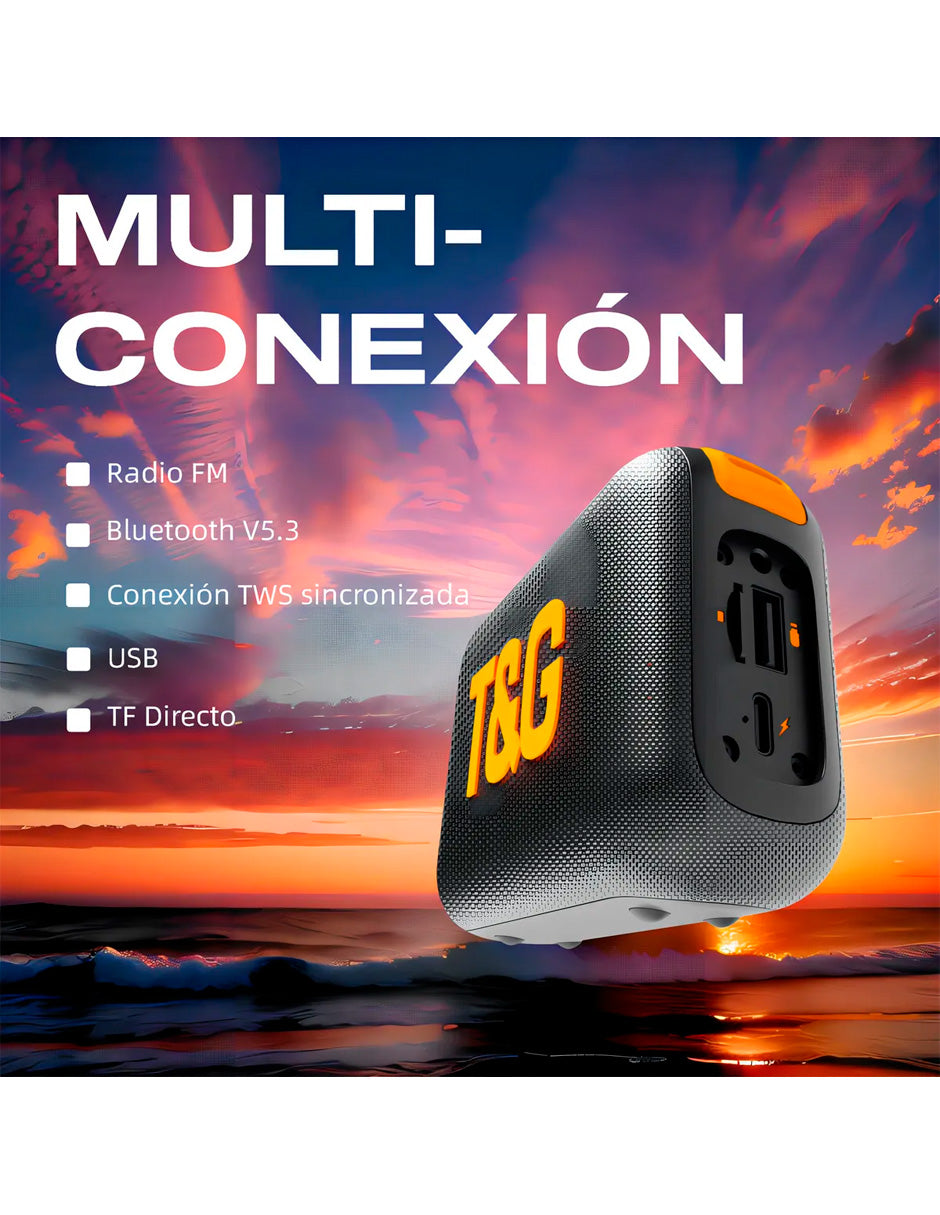 Bocina Bluetooth Petukita Box TG445mini