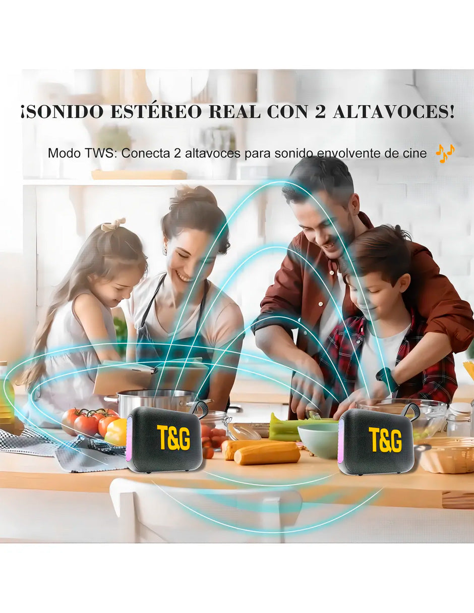 Bocina Bluetooth Petukita Box TG445mini