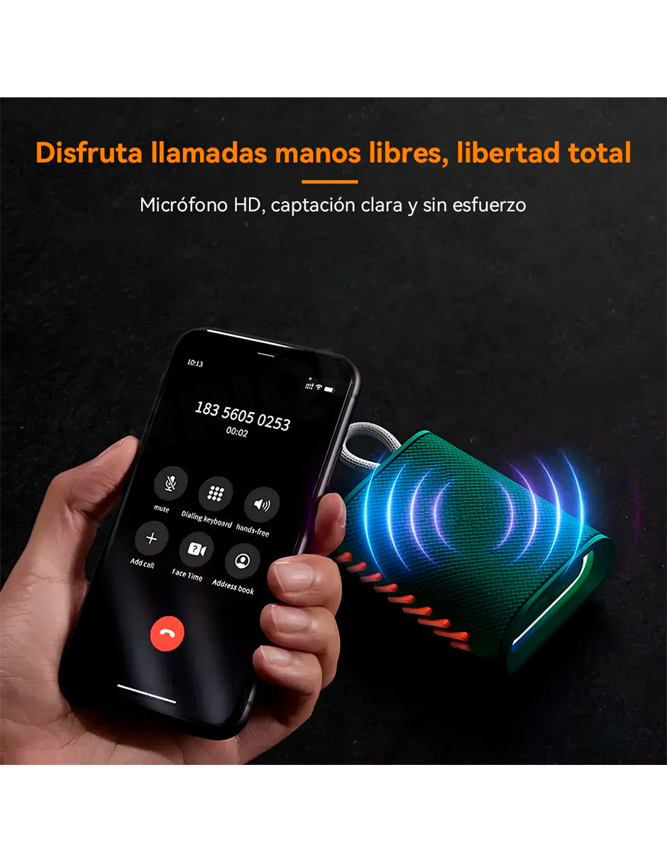 Bocina RGB Impermeable Petukita Box Jovi220