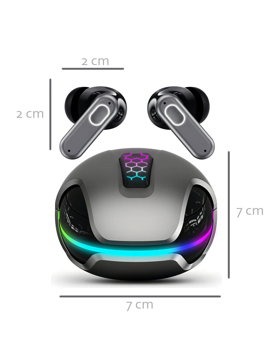 Audífonos Gamer GM06 Plata | Gaming & Sonido Total