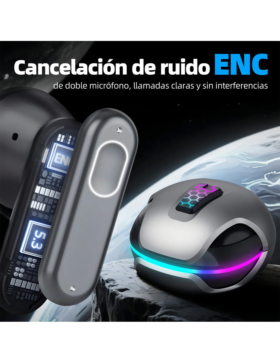 Audífonos Gamer GM06 Plata | Gaming & Sonido Total