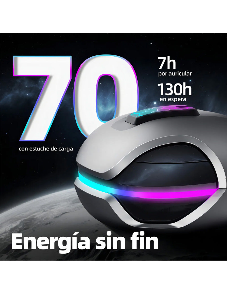 Audífonos Gamer GM06 Plata | Gaming & Sonido Total